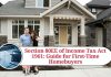Section 80EE of Income Tax Act 1961: A Comprehensive Guide for First-Time Homebuyers