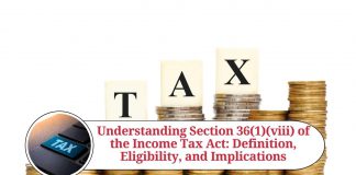 Section 36(1)(viii) of the Income Tax Act