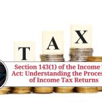 Section 143(1) of the Income Tax Act