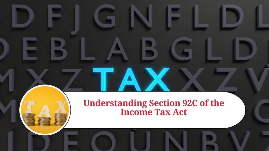 Understanding Section 92C of the Tax Act Arm's Length Pricing