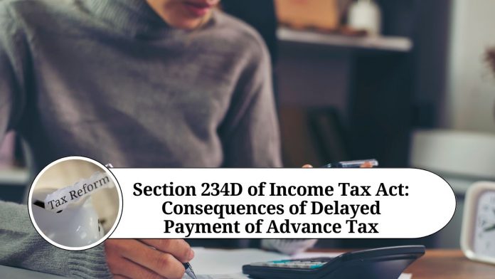 Section 234D of Income Tax Act