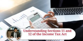 Sections 11 and 12 of the Income Tax Act
