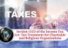 Section 11(5) of the Income Tax Act - Marg ERP