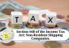 Section 44B of the Income Tax Act