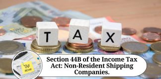 Section 44B of the Income Tax Act