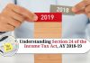 Understanding Section 24 of the Income Tax Act, AY 2018-19