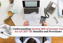 Understanding Section 80D of Income Tax Act AY 2017-18: Benefits and Provisions