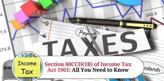 Section 80CCD(1B) of Income Tax Act 1961: All You Need to Know