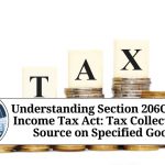 Understanding Section 206C of the Income Tax Act: Tax Collection at Source on Specified Goods
