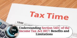 Section 54EC of the Income Tax Act 2017