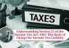 Understanding Section 25 of the Income Tax Act, 1961: The Basis of Charge for Income Tax Liability