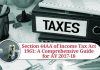 Section 44AA of Income Tax Act 1961