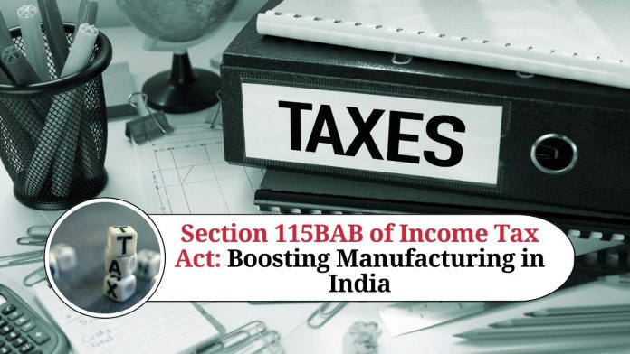 Section 115BAB of Income Tax Act - Marg ERP