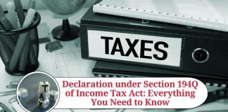 Declaration under Section 194Q of Income Tax Act: Everything You Need to Know