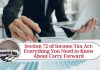 Section 72 of Income Tax Act