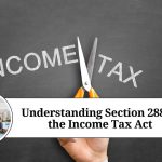 Section 288 of the Income Tax Act