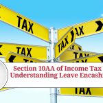 Section 10AA of Income Tax Act