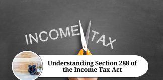 Section 288 of the Income Tax Act