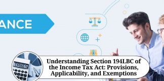 Section 194LBC of the Income Tax Act
