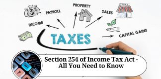 Section 254 of Income Tax Act
