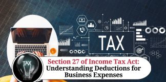 Section 27 of Income Tax Act