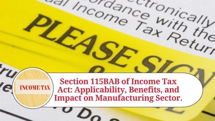 Section 115BAB of Income Tax Act