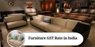 Furniture GST Rate in India - Marg ERP