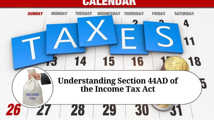 Understanding Section 44AD of the Income Tax Act: Simplified Taxation for Small Businesses