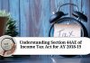 Understanding Section 44AE of Income Tax Act for AY 2018-19