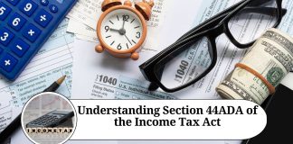 Understanding Section 44ADA of the Income Tax Act: A Guide for Eligible Professionals for AY 2020-21