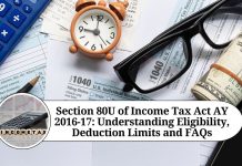 Section 80U of Income Tax Act AY 2016-17: Understanding Eligibility, Deduction Limits and FAQs