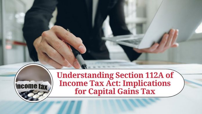 Section 112A of Income Tax Act