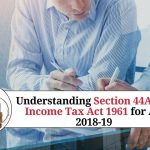 Section 44AA of Income Tax Act 1961