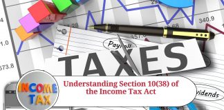 Understanding Section 10(38) of the Income Tax Act