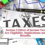 Section 115BAA of Income Tax Act