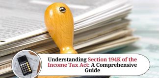 Understanding Section 194K of the Income Tax Act: A Comprehensive Guide