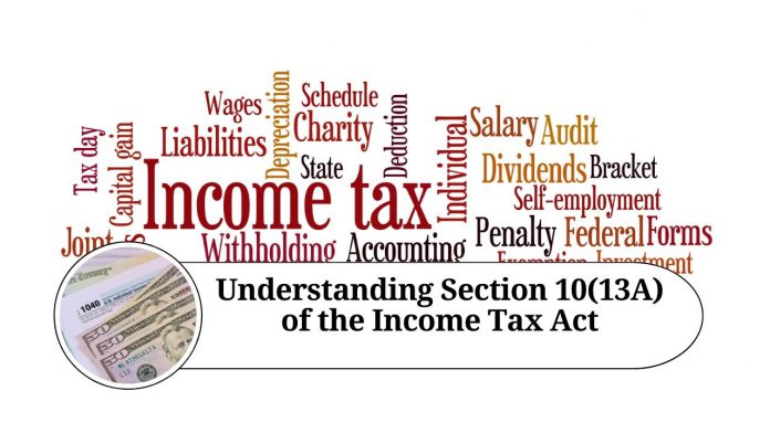 Section 10(13A) of the Income Tax Act