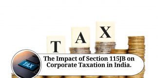 The Impact of Section 115JB on Corporate Taxation in India