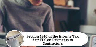 Section 194C of the Income Tax Act