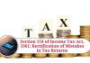 154 of Income Tax Act, 1961