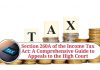 Section 260A of the Income Tax Act: A Comprehensive Guide to Appeals to the High Court
