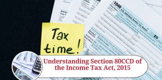 Section 80CCD of the Income Tax Act, 2015