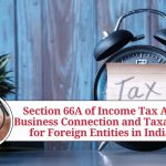 Section 66A of Income Tax Act: