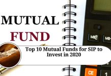Top 10 Mutual Funds for SIP to Invest in 2020