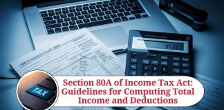Section 80A of Income Tax Act