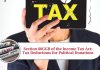 Section 80GGB of the Income Tax Act: Tax Deductions for Political Donations