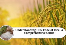 hsn code of rice