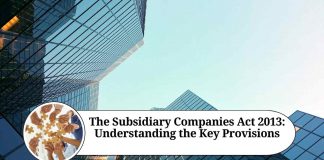 The Subsidiary Companies Act 2013: Understanding the Key Provisions