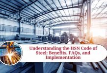 hsn code of steel