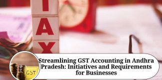 Streamlining GST Accounting in Andhra Pradesh: Initiatives and Requirements for Businesses